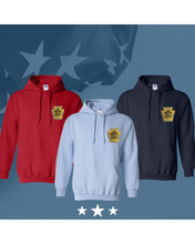 Load image into Gallery viewer, SUVCW Hooded Sweatshirt: Davis Camp
